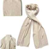 Beige Cashmere Hat
