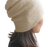 Beige Cashmere Hat